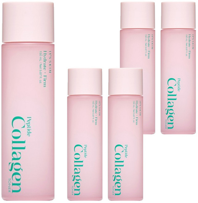 잇츠스킨 콜라겐 펩타이드 토너, 5개, 150ml