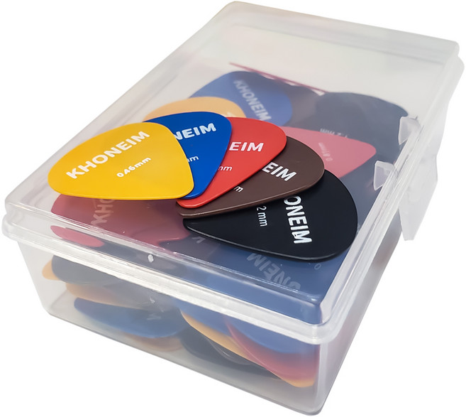 코네임 기타 피크 무광 2W016 100p, 1개