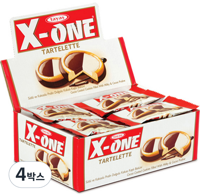 타야스 엑스원 타르트, 480g, 4박스