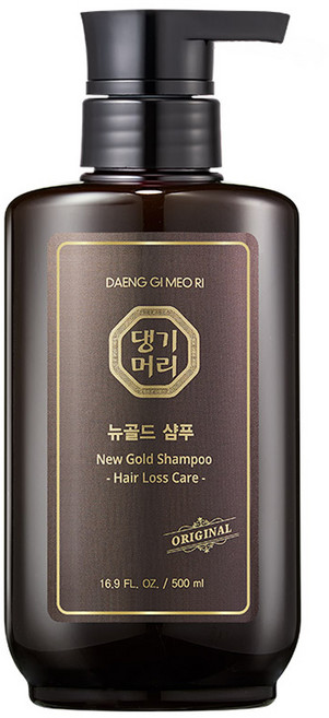 댕기머리 오리지널 뉴골드 탈모 샴푸, 500ml, 1개