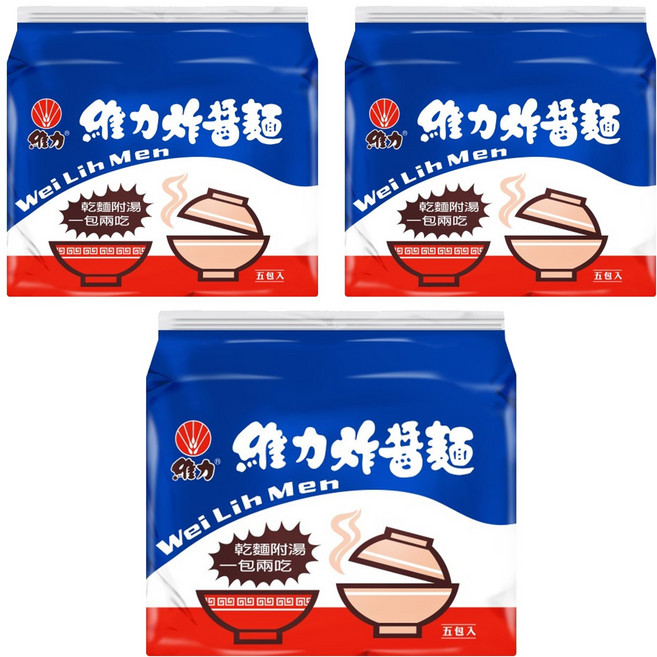 維力 維力炸醬麵 90g, 15包