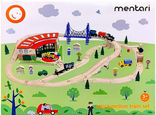 mentari 列車轉運總站軌道組 MR-6115, 1組, Multicolor