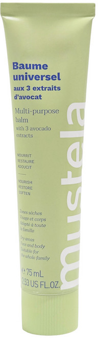 mustela 慕之恬廊 有機酪梨萬用霜 75ml 滋養修護防護 全家適用, 1條