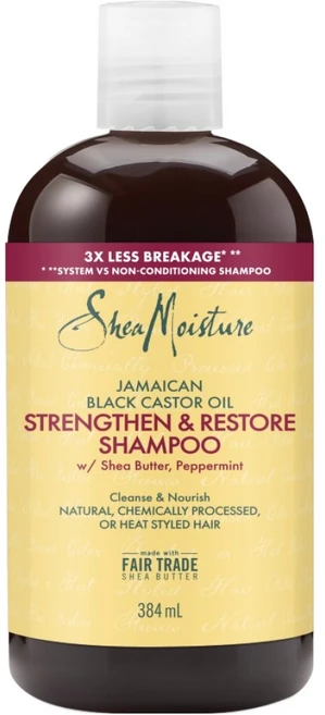 시어모이스처 자메이칸 블랙 캐스터 오일 샴푸, 384ml, 1개 - 쿠팡