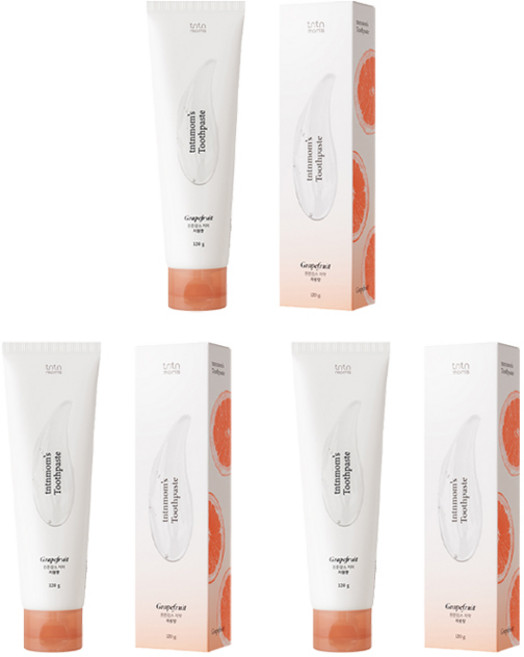 튼튼맘스 임산부전용 치약, 120g, 3개