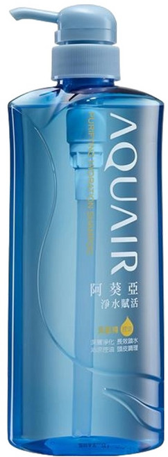 AQUAIR 阿葵亞 淨水賦活洗髮精 控油型, 600ml, 1瓶