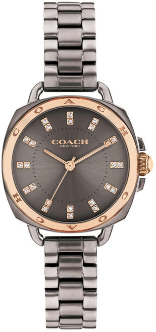 COACH 蔻馳 Tatum 女士腕錶 不鏽鋼鍊帶 28mm