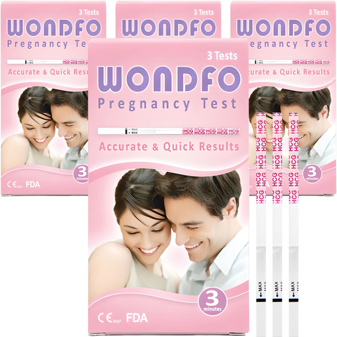 원포 임신테스트기, 3개입, 4개