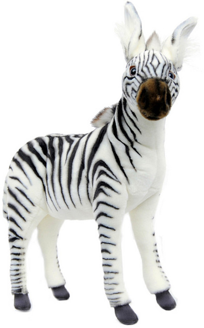 한사토이 동물인형 2354 얼룩말10 Zebra, 41cm, 흰색, 1개