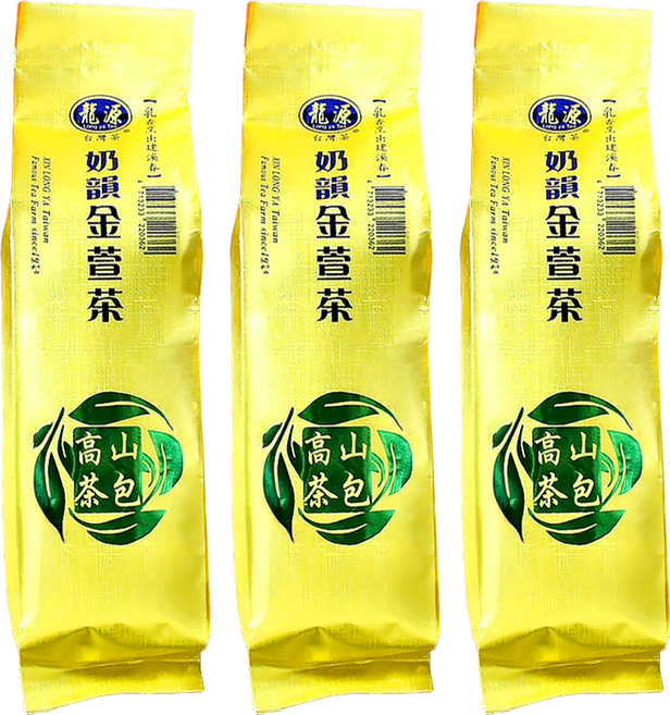 龍源茶品 鑫龍源 茶農職人經典台灣 奶韻金萱茶包, 2g, 30包, 3袋
