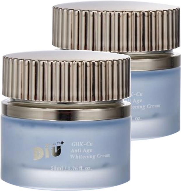 DiU 藍銅彈力緊緻水凝霜, 50ml, 2罐