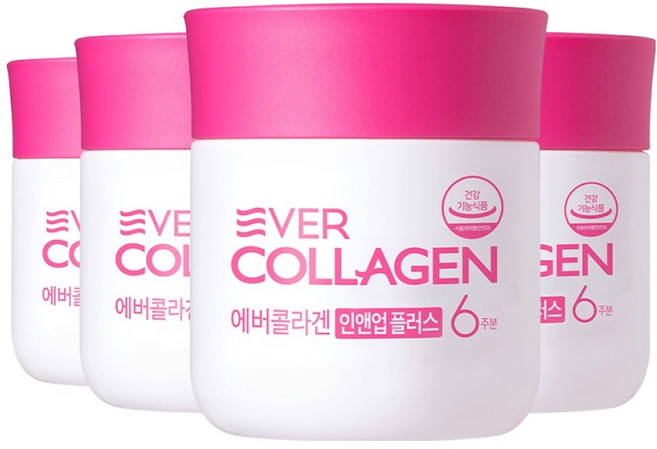 에버콜라겐 인앤업 플러스 선물세트, 84정, 4개