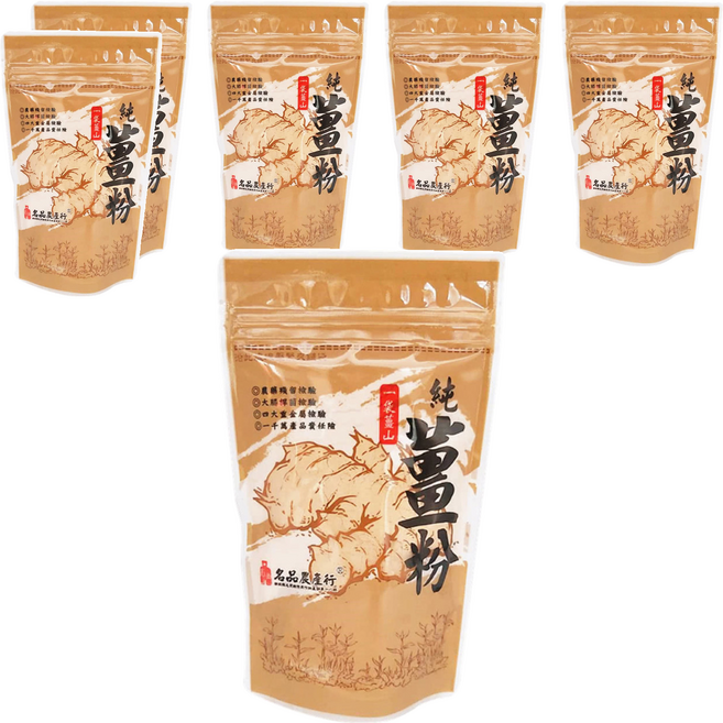 名品農產行 純薑粉, 150g, 6包