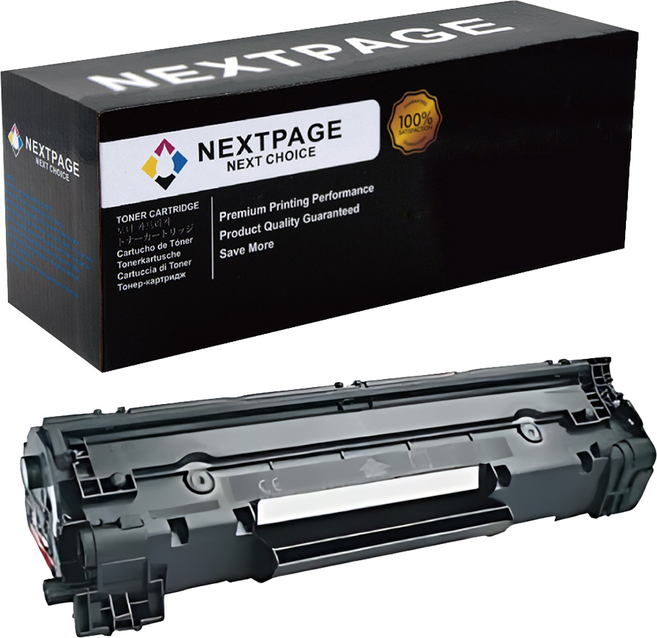 NEXTPAGE 台灣榮工 高容量 黑色相容碳粉匣 適用 HP LJ 2400/2410/2420/2430, 黑色, 1個