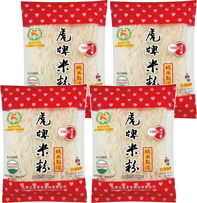TIGER FOOD 虎牌 純米米粉, 260g, 4袋