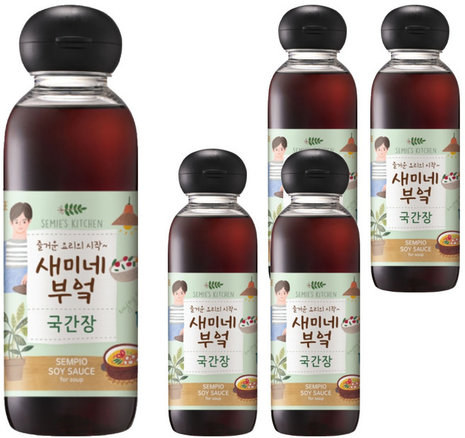 새미네부엌 국간장, 450ml, 5개