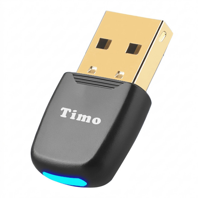 Timo 5.4藍牙接收器, Timo-B01, 黑色, 1個
