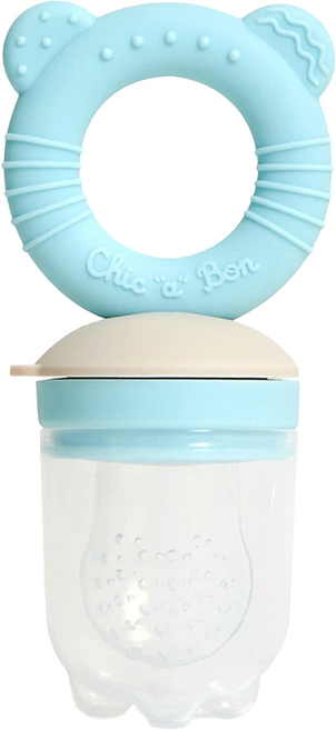 奇哥 CHIC BASICS 成長型副食品咬咬樂/咬咬棒/固齒器, 藍色, 1個