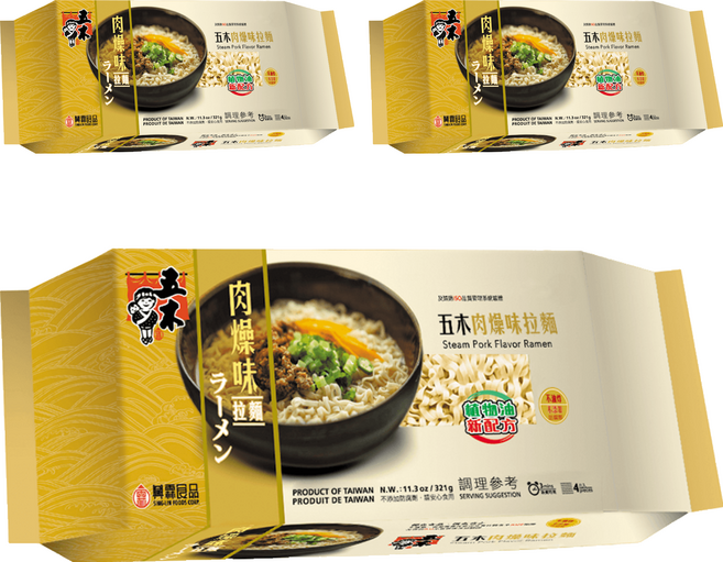 五木 肉燥拉麵, 321g, 3包