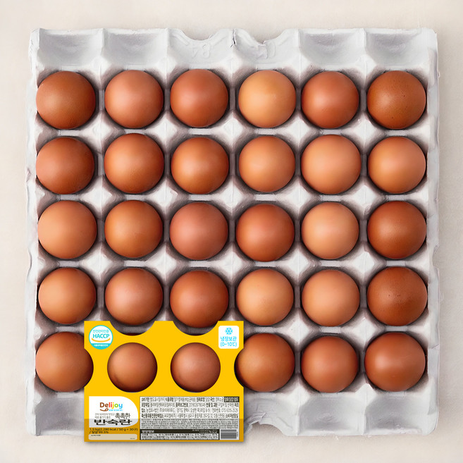 딜리조이 촉촉한 반숙란, 30구, 1개