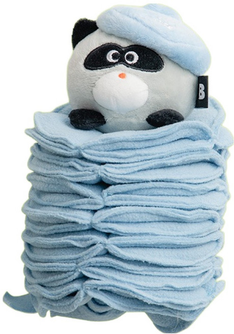 바잇미 강아지 포키포켓 노즈워크 장난감, 너구리, 1개