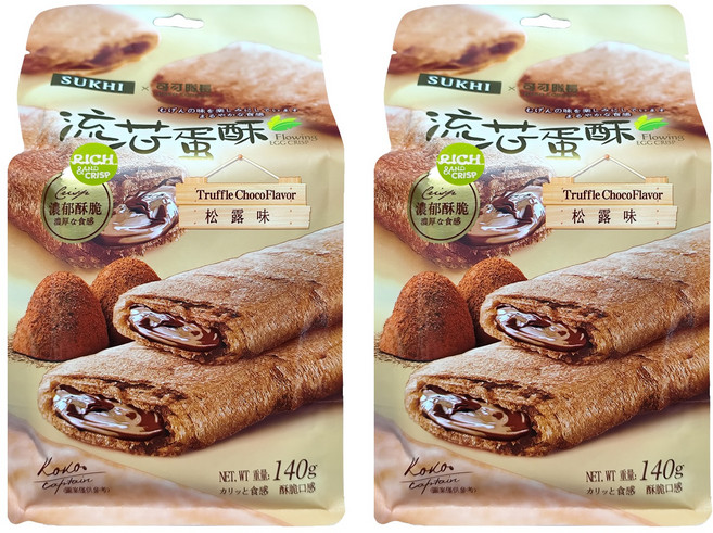 SUKHI 流芯蛋酥 松露味, 140g, 2包