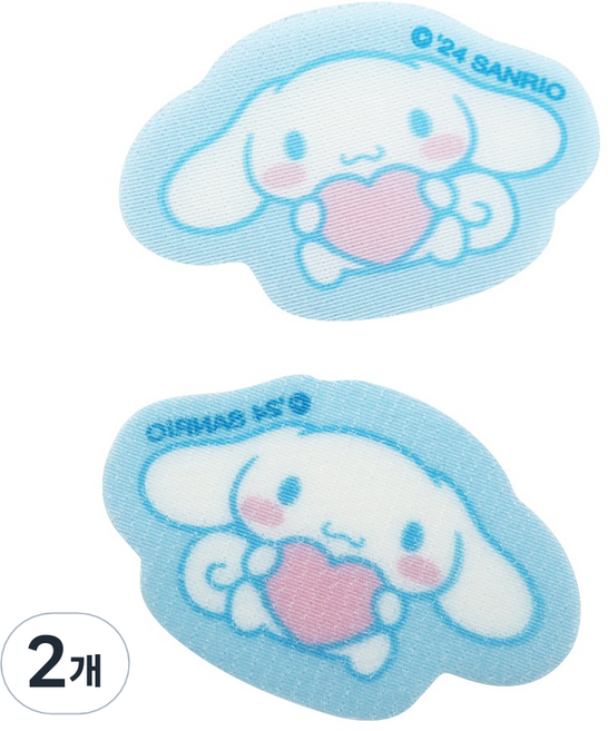 뷰티홈 산리오 캐릭터즈 헤어고정시트 2p, 2개, 시나모롤