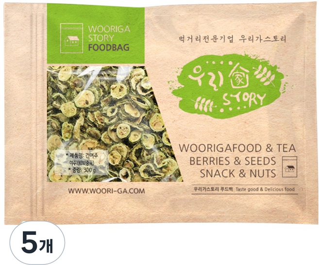 wooriga. 乾莧菜, 300g, 5個