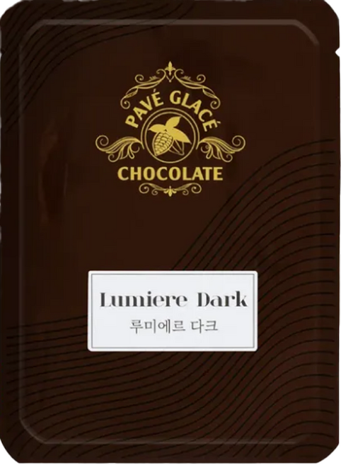 파베글라스 루미에르 컴파운드 코인 코팅 다크초콜릿, 1kg, 1개