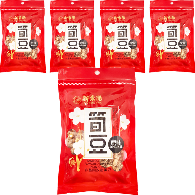 新東陽 原味筍豆 非基因改造黃豆, 150g, 5包