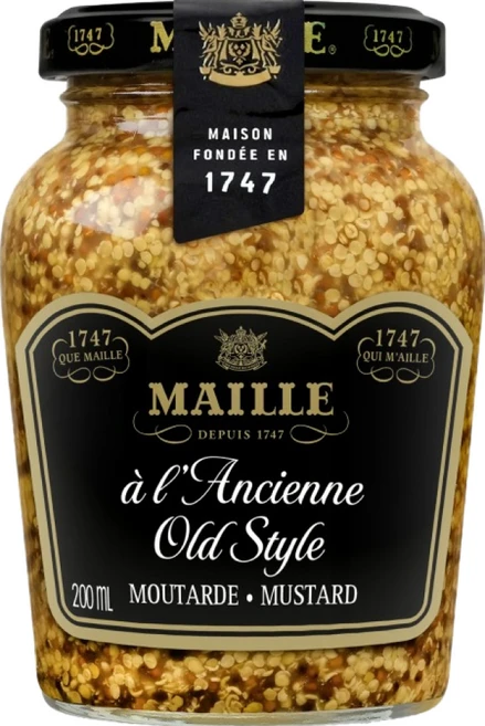 마이어 올드스타일 홀그레인 머스타드, 200g, 1개 - 쿠팡