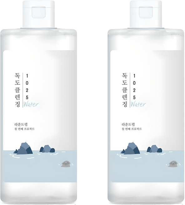 라운드랩 1025 독도 클렌징워터, 400ml, 2개
