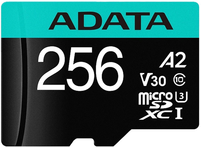 ADATA 威剛 Premier Pro microSDXC UHS-I U3 A2 V30 記憶卡 附轉卡, 256GB, 1組