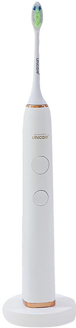 台灣 unicare 高效音波電動牙刷, UNI-101, 雪地白, 1組