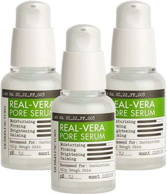더마팩토리 리얼베라 모공세럼, 30ml, 3개