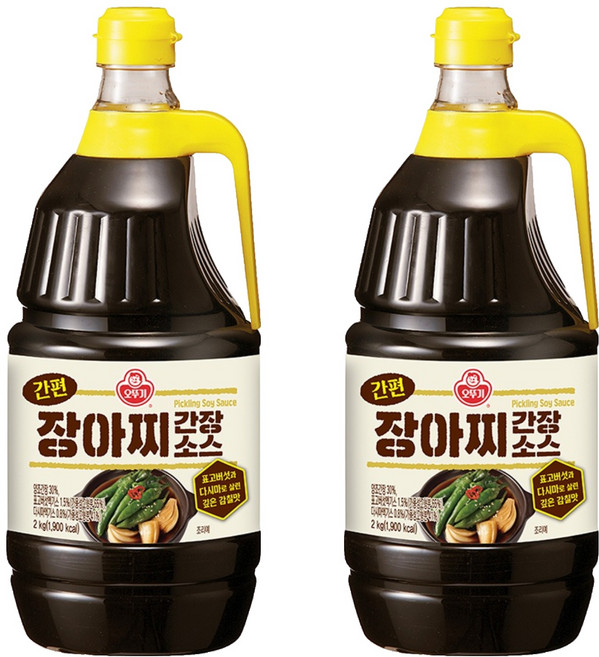 오뚜기 간편 장아찌 소스, 2kg, 2개