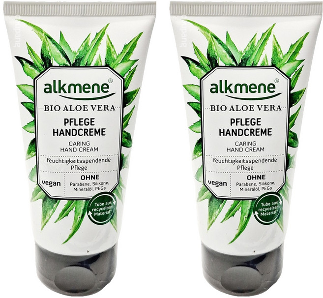 alkmene 歐珂蔓 蘆薈護手霜, 75ml, 2條