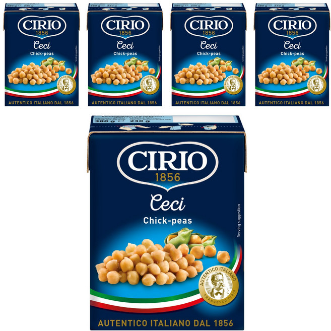 CIRIO 埃及豆/鷹嘴豆, 380g, 5個