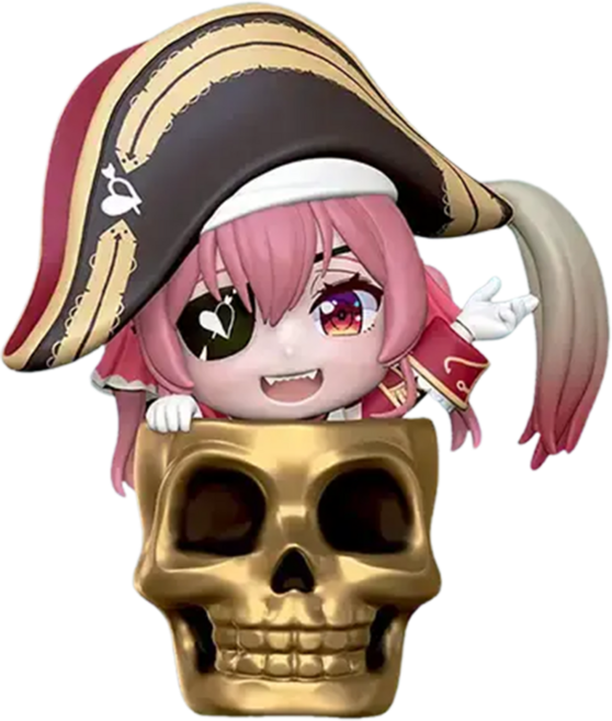 EASYCARD 悠遊卡 hololive 立體造型 寶鐘瑪琳出航, 1個