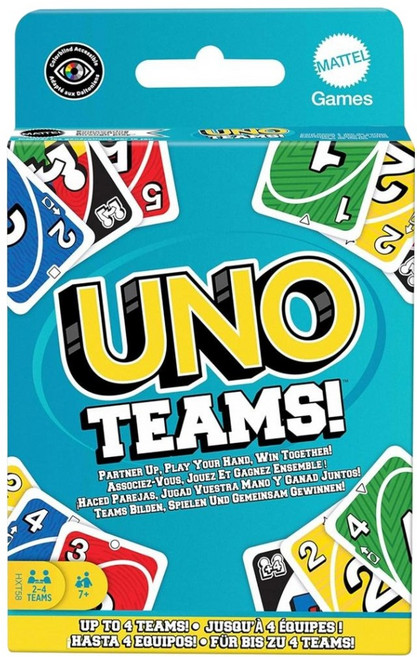 美國 UNO 桌遊/紙牌遊戲, 多色, 1盒