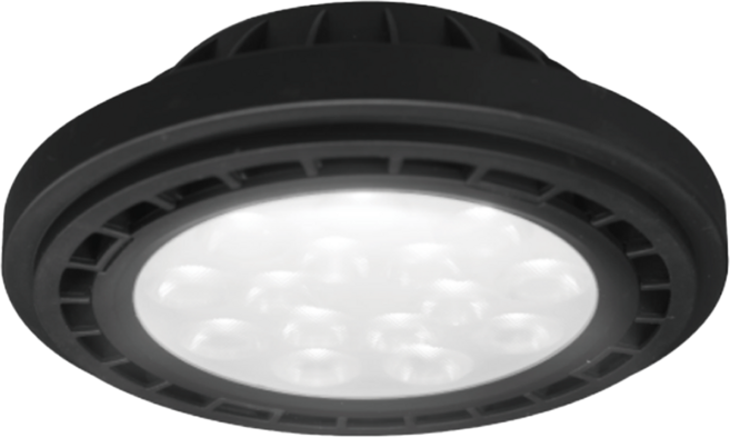 DANCELIGHT 舞光 窄角投射光源模組 14W 自然光 4000K 貴族黑, AR111, 1個