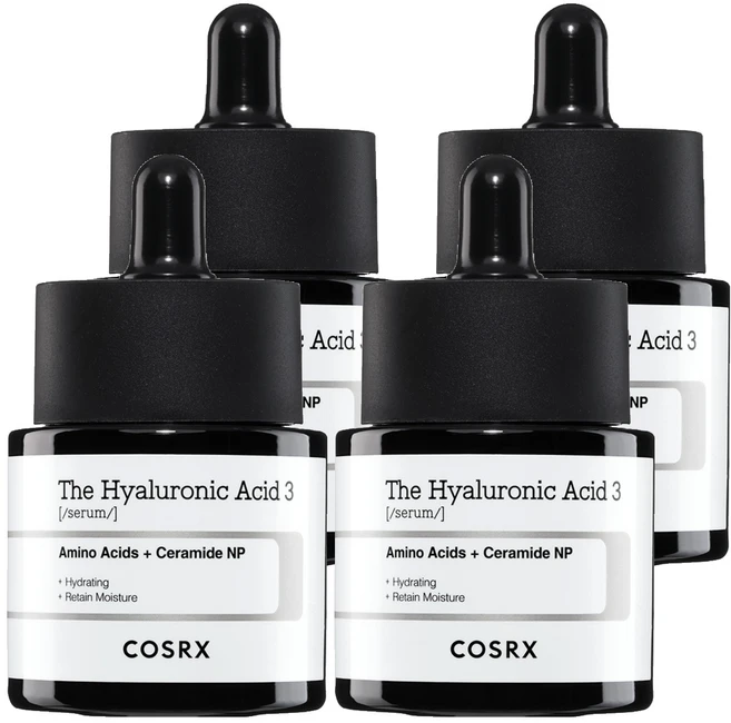 코스알엑스 더 히알루로닉 애씨드 3 세럼, 20ml, 4개 - 쿠팡
