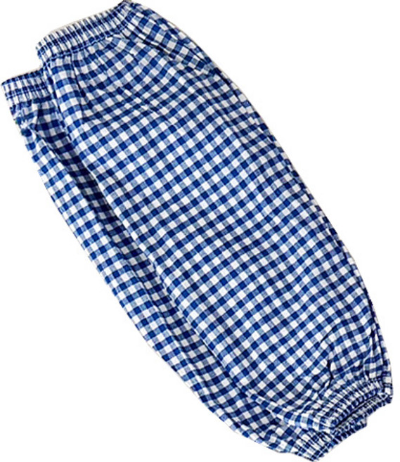 씨티컴퍼니 면 체크 작업용 팔토시 양팔착용 세트, 블루