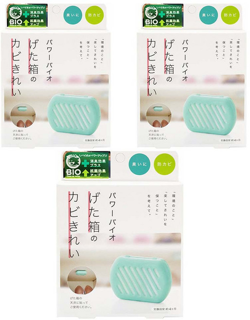 COGIT BIO 長效鞋櫃專用防霉除臭除濕貼 Set, 3盒