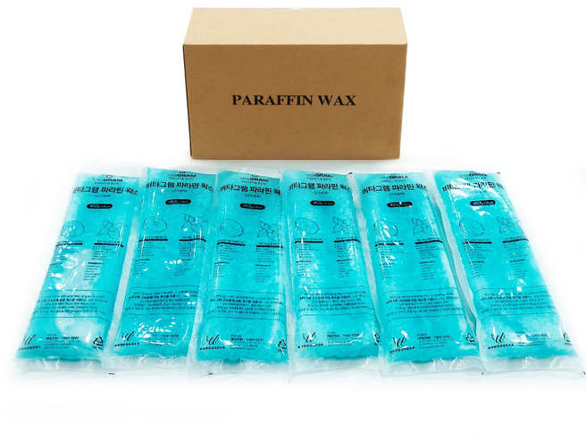 비타그램 파라핀 왁스 리필 민트 맨솔, 6개