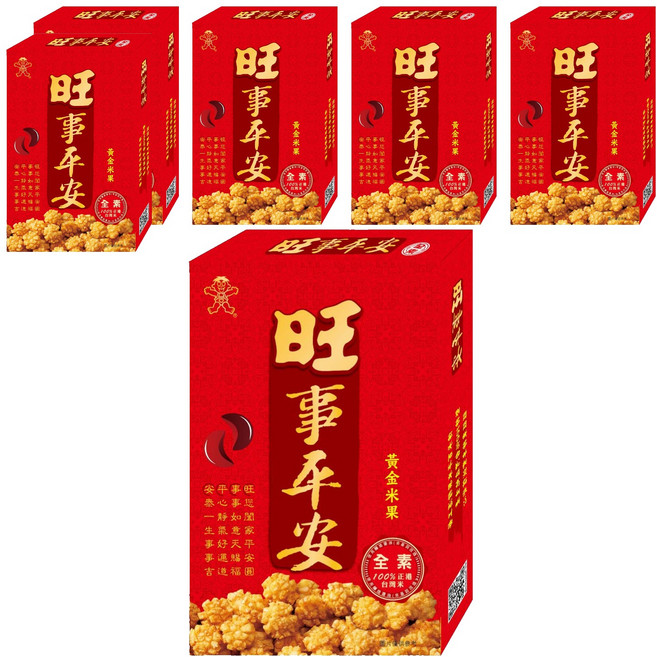 旺旺 旺事平安 米餅, 50g, 6盒