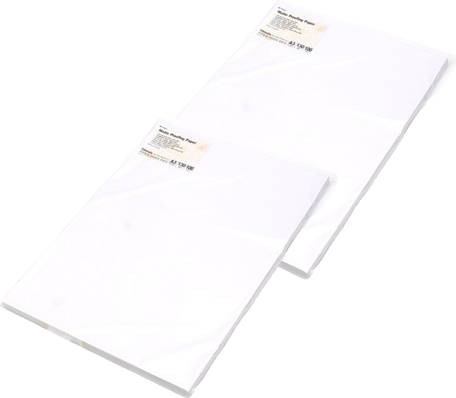 잉크미디어 무광택 잉크젯 전용지 130g, A3, 200매