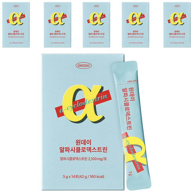데이즈온 원데이 알파시클로덱스트린 14p, 42g, 6개