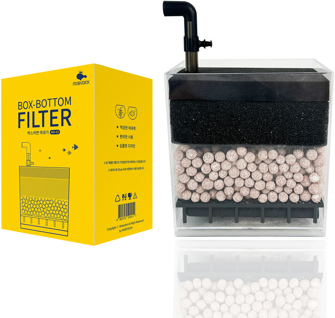 모비딕 박스저면 여과기 MD-03, 0W, 1개