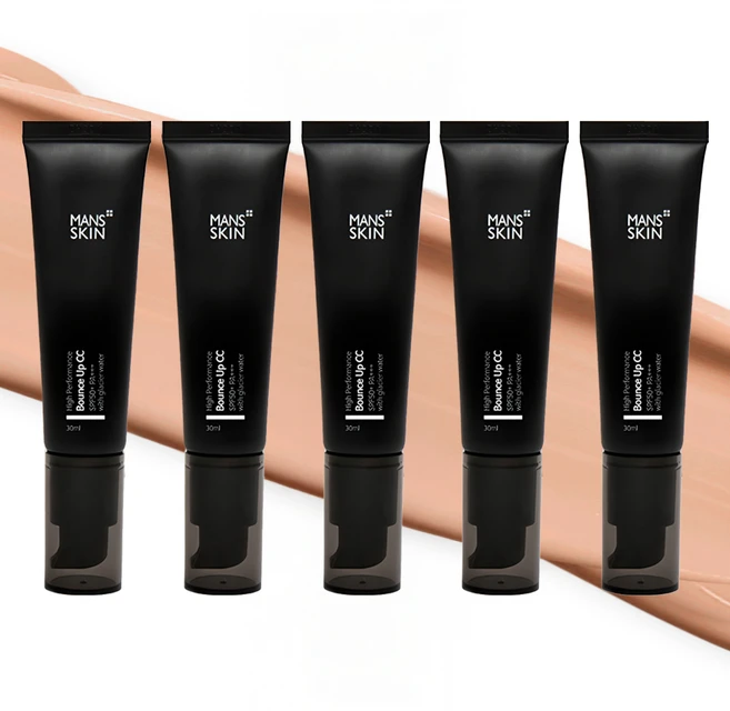 맨즈스킨 하이퍼포먼스 바운스업CC 남성 씨씨크림 30ml, 5개 - 쿠팡